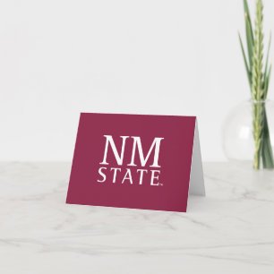 New Mexico State University Graduation Letterpress Thank You Card