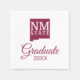 New Mexico State University Graduation Napkins
