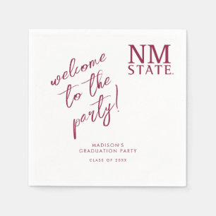 New Mexico State University Graduation Napkins