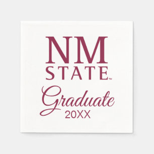 New Mexico State University Graduation Napkins