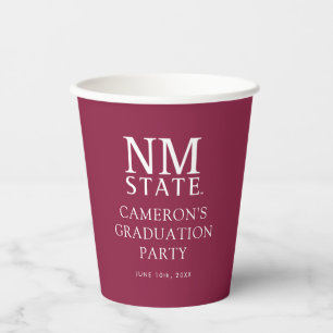 New Mexico State University Graduation Paper Cups
