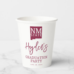 New Mexico State University Graduation Paper Cups
