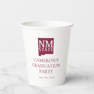 New Mexico State University Graduation Paper Cups
