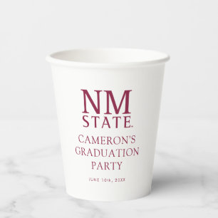 New Mexico State University Graduation Paper Cups