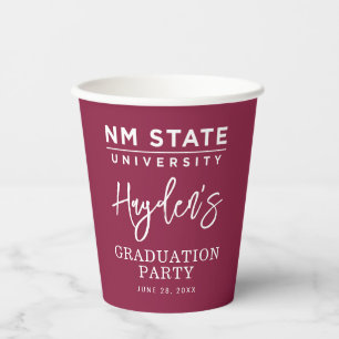 New Mexico State University Graduation Paper Cups