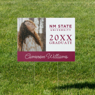 New Mexico State University Graduation Sign