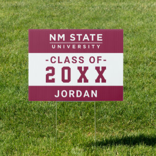 New Mexico State University Graduation Sign