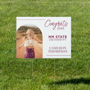 New Mexico State University Graduation Sign