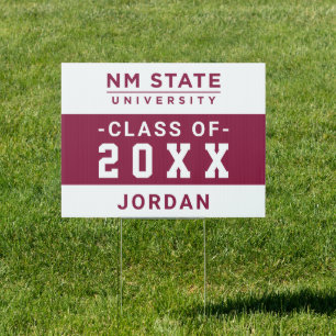 New Mexico State University Graduation Sign