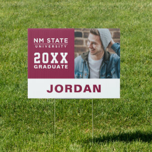 New Mexico State University Graduation Sign