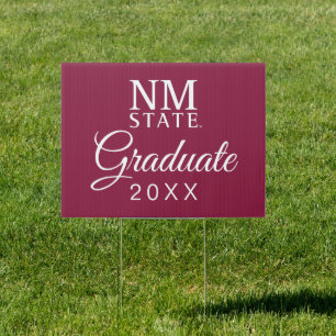 New Mexico State University Graduation Sign