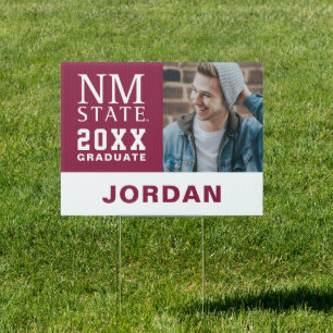 New Mexico State University Graduation Sign