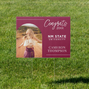 New Mexico State University Graduation Sign