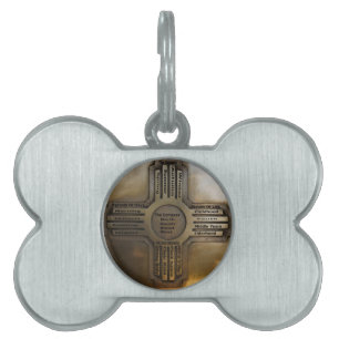New Mexico State Zia Pet ID Tag