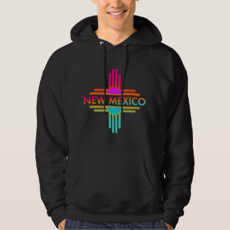 New Mexico State Zia Symbol Design Hoodie