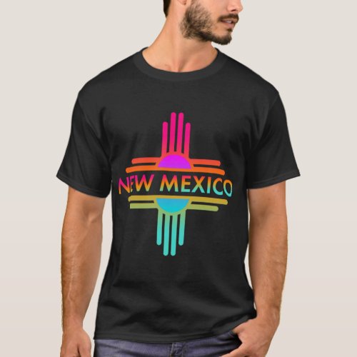 New Mexico State Zia Symbol Design Swea T_Shirt