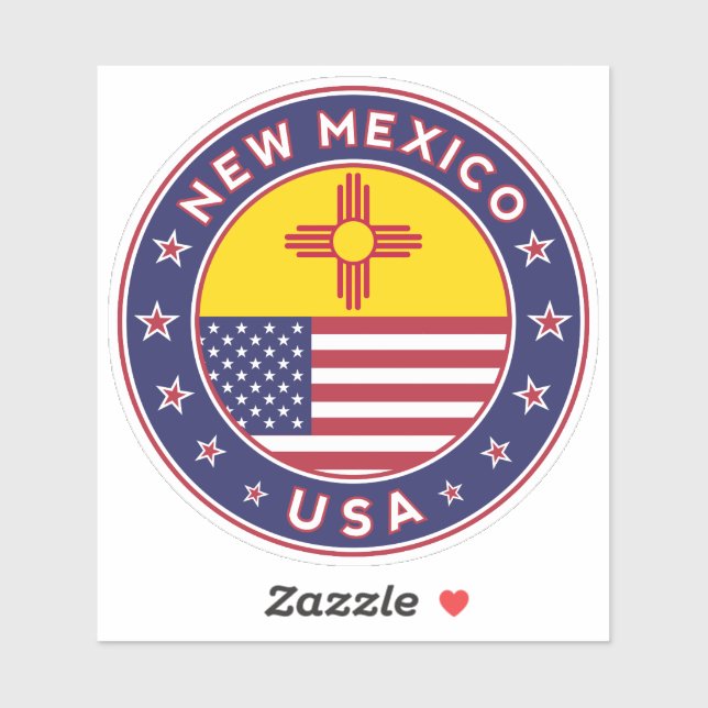 New Mexico Sticker (Sheet)