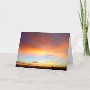 New Mexico Sunrise - Inspirational Card