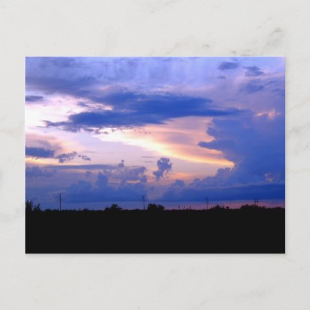 New Mexico Sunset Postcard