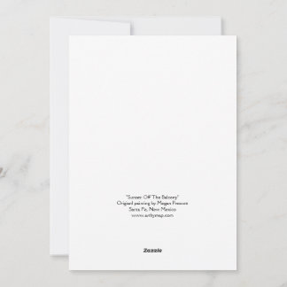 New Mexico Sunset: The Land of Enchantment Holiday Card