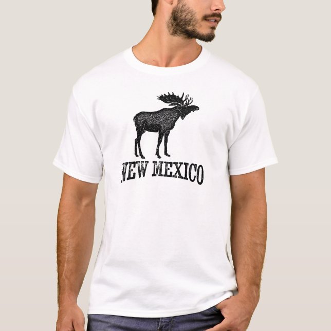 New Mexico T-shirt - Moose (Front)