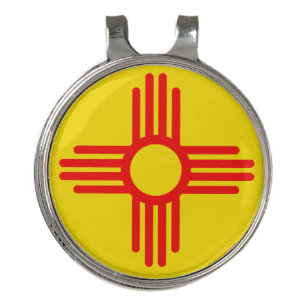 New Mexico Talking Canyons, New MexicGolf Hat Clip