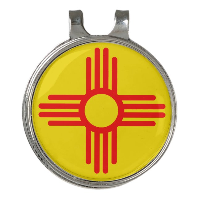 New Mexico Talking Canyons, New MexicGolf Hat Clip (Front)