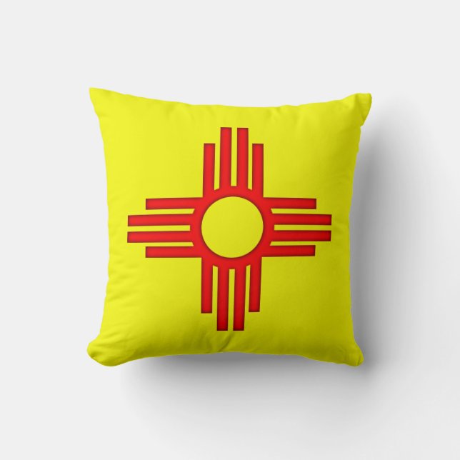 New Mexico Throw Pillow (Front)
