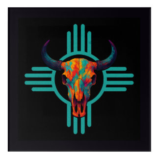 New Mexico Tried and True Acrylic Print