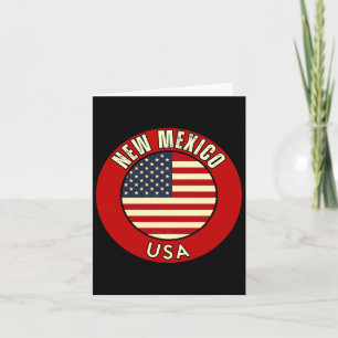 New Mexico United States Of America Card