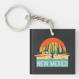 New Mexico United States of America Keychain