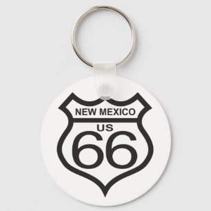New Mexico US Route 66 Keychain