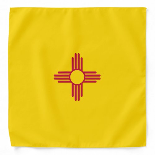 New Mexico US State Flag Bandana