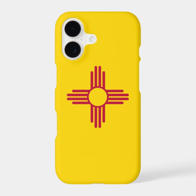 New Mexico (US State) Flag Iphone Case (Back)