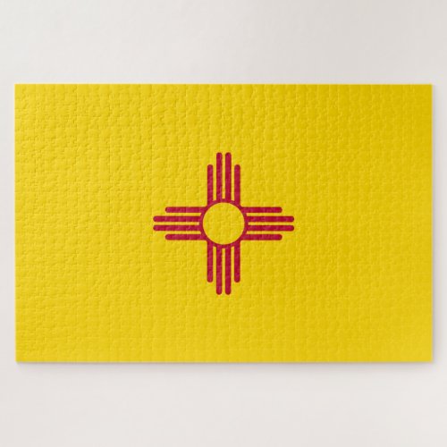 New Mexico US State Flag Jigsaw Puzzle