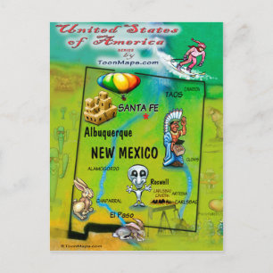 New Mexico USA Card