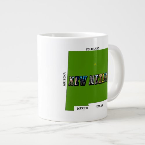 New Mexico USA Jumbo Mug