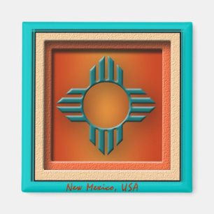 New Mexico USA Magnet