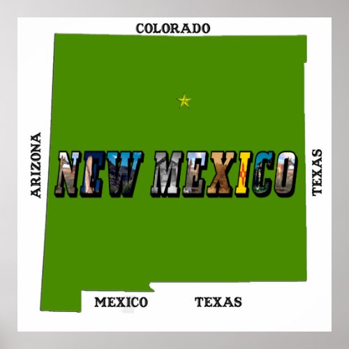 New Mexico USA Poster