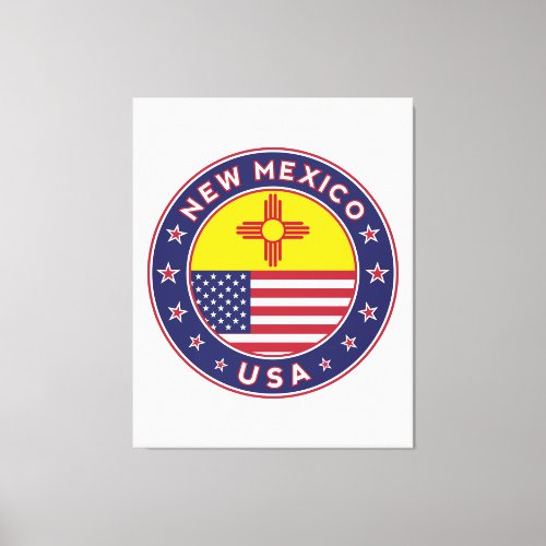 New Mexico USA States New Mexico canvas poster Canvas Print