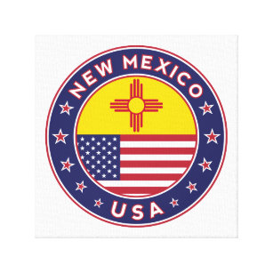 New Mexico, USA States, New Mexico canvas, poster Canvas Print