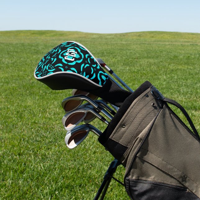 New Mexico Zia Feather Golf Head Cover (In Situ)