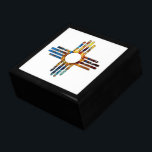 New Mexico Zia Sun Symbol Gift Box<br><div class="desc">New Mexico Zia Sun Symbol - Talking Canyons,  New Mexico</div>