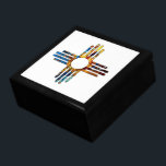New Mexico Zia Sun Symbol Gift Box<br><div class="desc">New Mexico Zia Sun Symbol - Talking Canyons,  New Mexico</div>