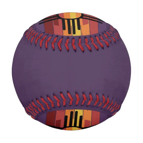 New Mexico Zia Symbol Baseball