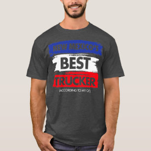 New Mexicos Best Trucker According to My Cat T-Shirt