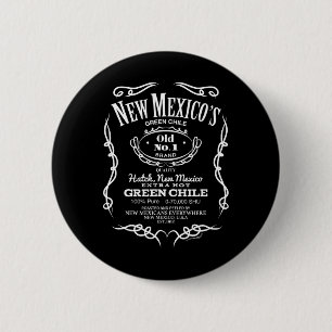 New Mexico's Old No. 1 Hatch Green Chile Novelty D Button