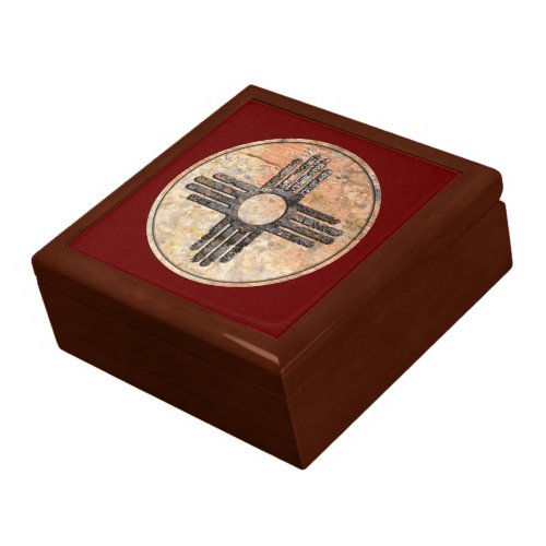 New Mexicos Zia Sun Symbol Gift Box