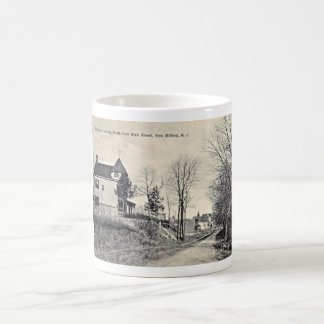 New Milford NJ, Boulevard from Main, Vintage Coffee Mug