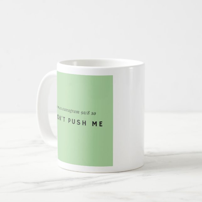 *NEW* Millenneagram 9w8 Mug (Front Left)